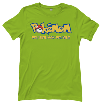 Pokemom die beste Mom der Welt! - Damen T-Shirt Orchid Green