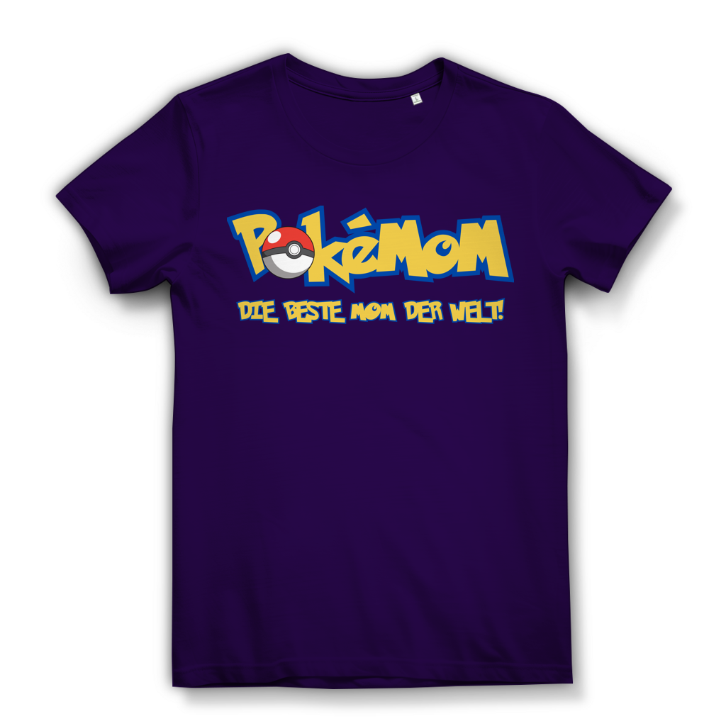 Pokemom die beste Mom der Welt! - Damen Premium Bio T-Shirt Urban Purple