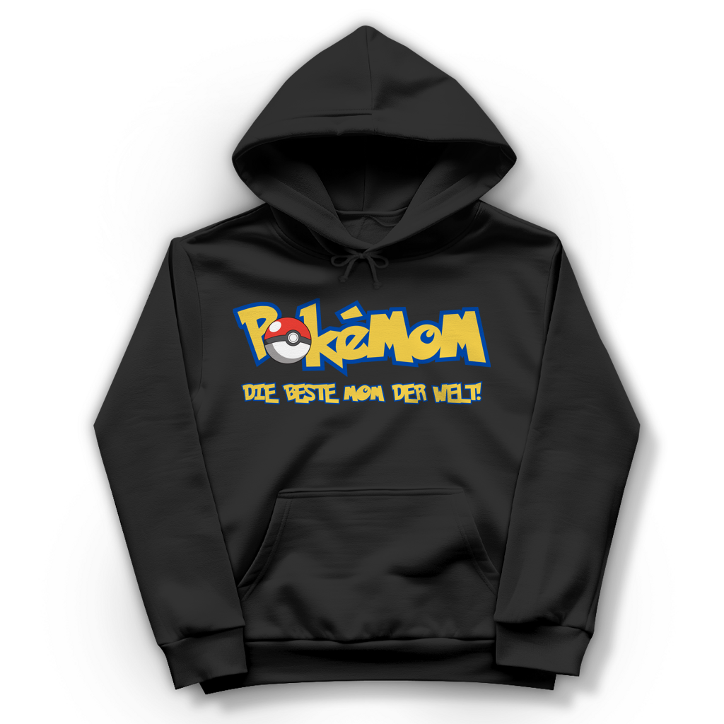 Pokemom die beste Mom der Welt! - Damen Hoodie Jet Black