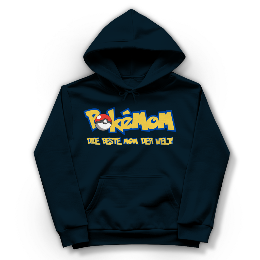 Pokemom die beste Mom der Welt! - Damen Hoodie New French Navy