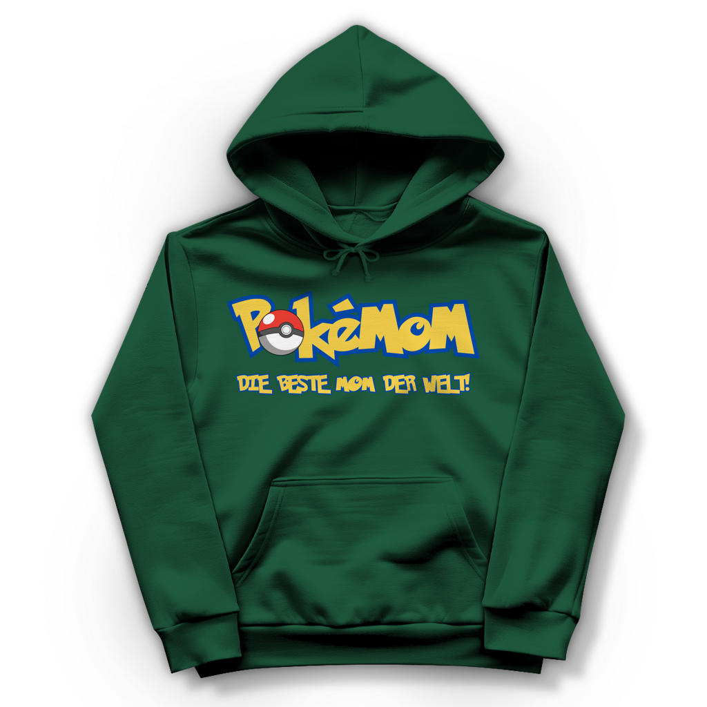 Pokemom die beste Mom der Welt! - Damen Hoodie Bottle Green