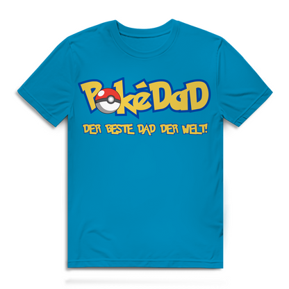 Pokedad der beste Dad der Welt! - Herren Premium Bio T-Shirt Atoll