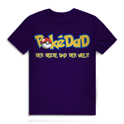 Pokedad der beste Dad der Welt! - Herren Premium Bio T-Shirt Urban Purple