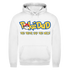 Pokedad der beste Dad der Welt! - Herren Hoodie Arctic White