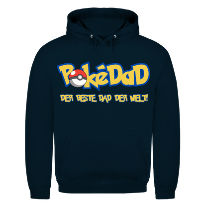 Pokedad der beste Dad der Welt! - Herren Hoodie New French Navy