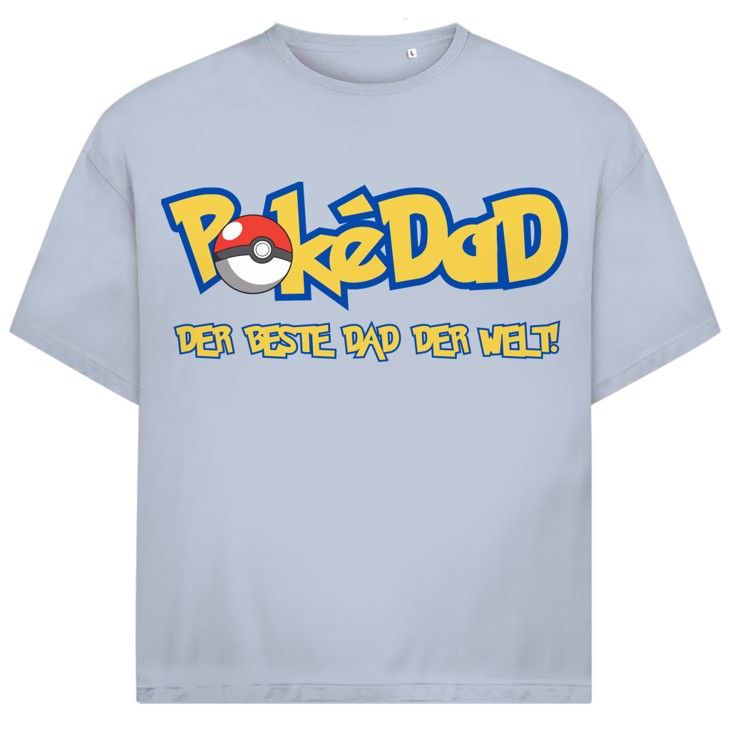 Pokedad der beste Dad der Welt! - Jack and Jones Oversize T-Shirt