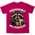 Durchgeknallt und verwildert Bier Mittelfinger Waschbär - Herren T-Shirt Sorbet