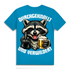 Durchgeknallt und verwildert Bier Mittelfinger Waschbär - Herren Premium Bio T-Shirt Atoll