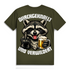 Durchgeknallt und verwildert Bier Mittelfinger Waschbär - Herren Premium Bio T-Shirt Khaki