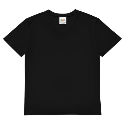 Durchgeknallt und verwildert Bier Mittelfinger Waschbär - Herren V-Neck T-Shirt Black