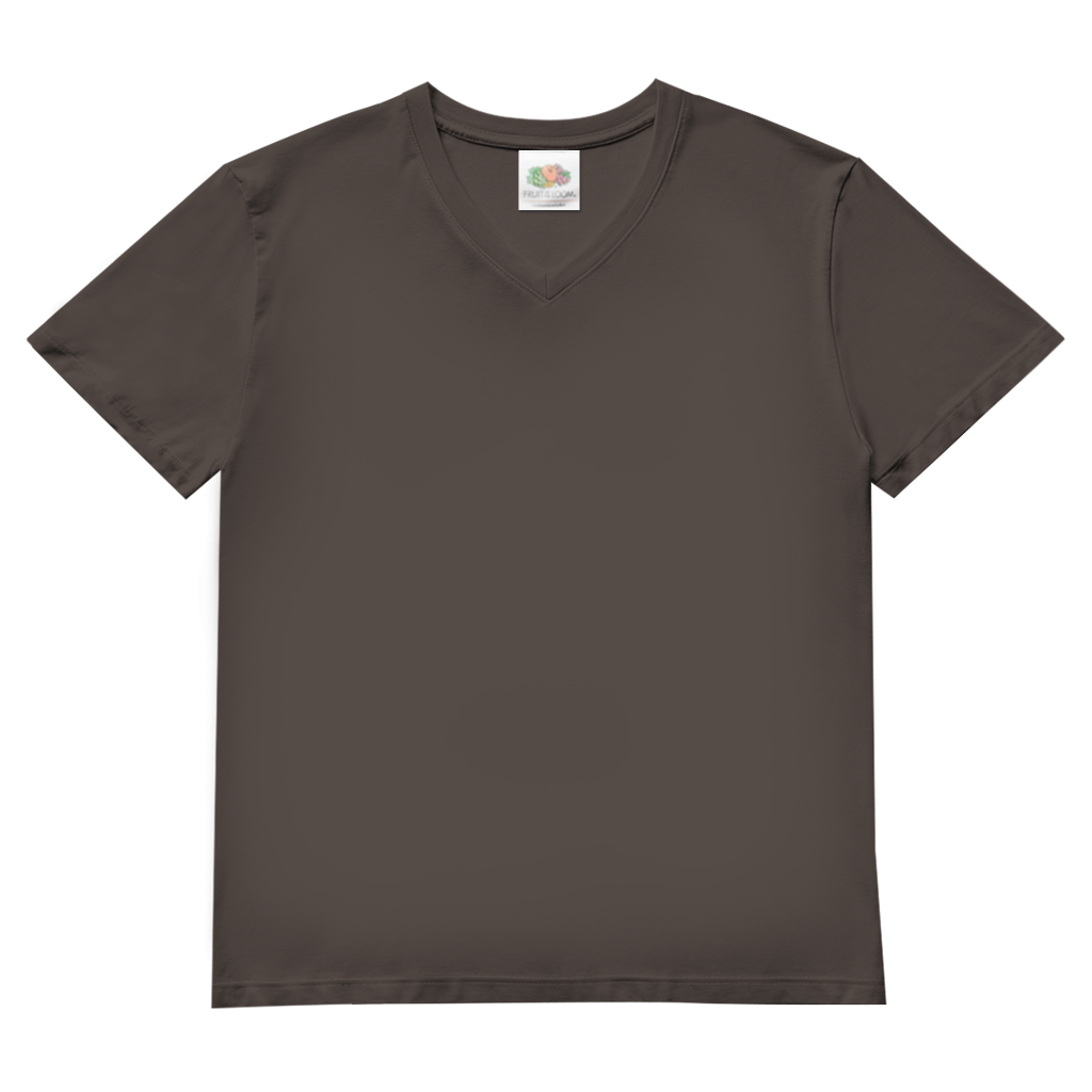 Durchgeknallt und verwildert Bier Mittelfinger Waschbär - Herren V-Neck T-Shirt Light Graphite Solid