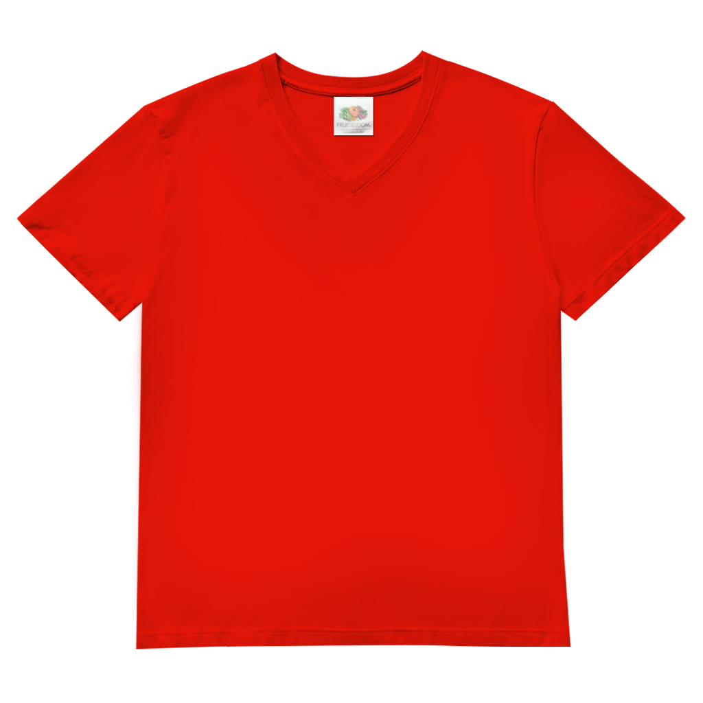 Durchgeknallt und verwildert Bier Mittelfinger Waschbär - Herren V-Neck T-Shirt Red
