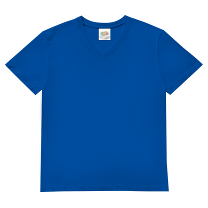 Durchgeknallt und verwildert Bier Mittelfinger Waschbär - Herren V-Neck T-Shirt Royal Blue
