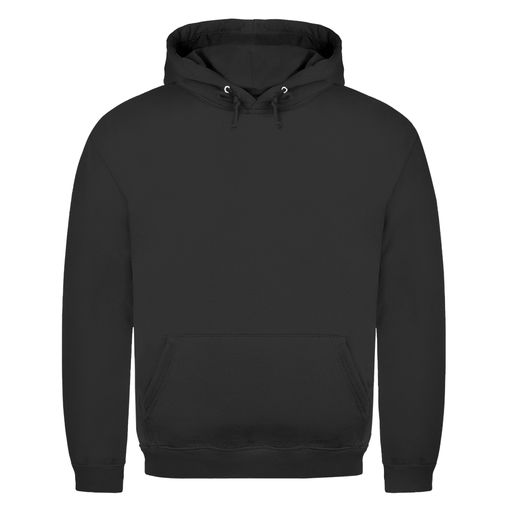 Durchgeknallt und verwildert Bier Mittelfinger Waschbär - Herren Hoodie