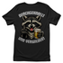 Durchgeknallt und verwildert Bier Mittelfinger Waschbär - Damen T-Shirt Black
