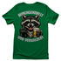 Durchgeknallt und verwildert Bier Mittelfinger Waschbär - Damen T-Shirt Kelly Green