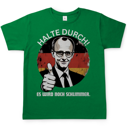 Halte durch! Es wird noch schlimmer - Herren T-Shirt Kelly Green