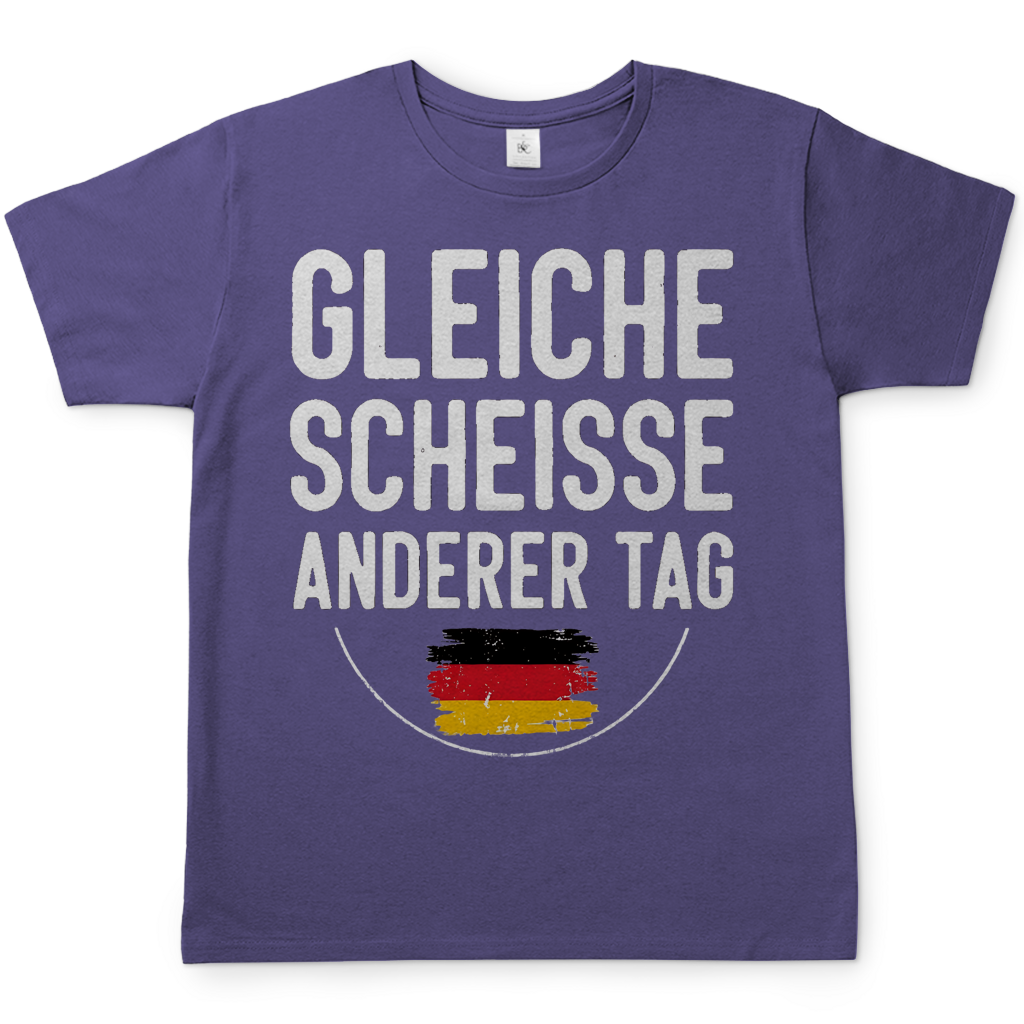 Gleiche Scheisse anderer Tag - Herren T-Shirt Millennial Lilac