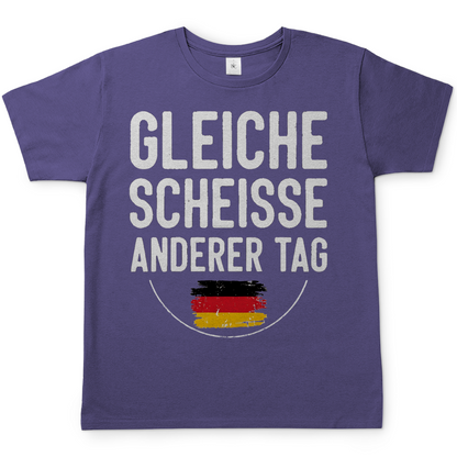 Gleiche Scheisse anderer Tag - Herren T-Shirt Millennial Lilac