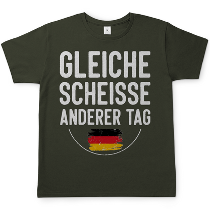 Gleiche Scheisse anderer Tag - Herren T-Shirt Urban Khaki