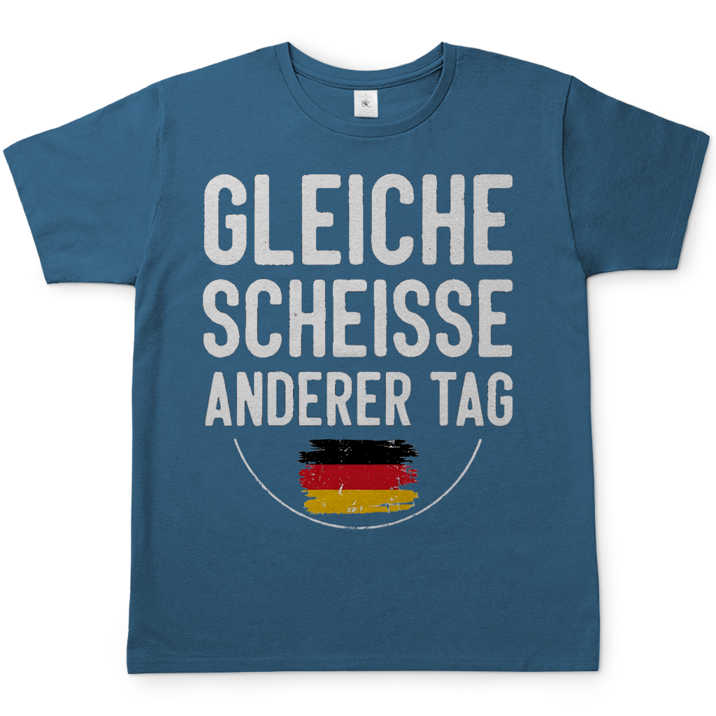Gleiche Scheisse anderer Tag - Herren T-Shirt Stone Blue