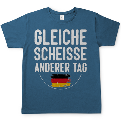 Gleiche Scheisse anderer Tag - Herren T-Shirt Stone Blue