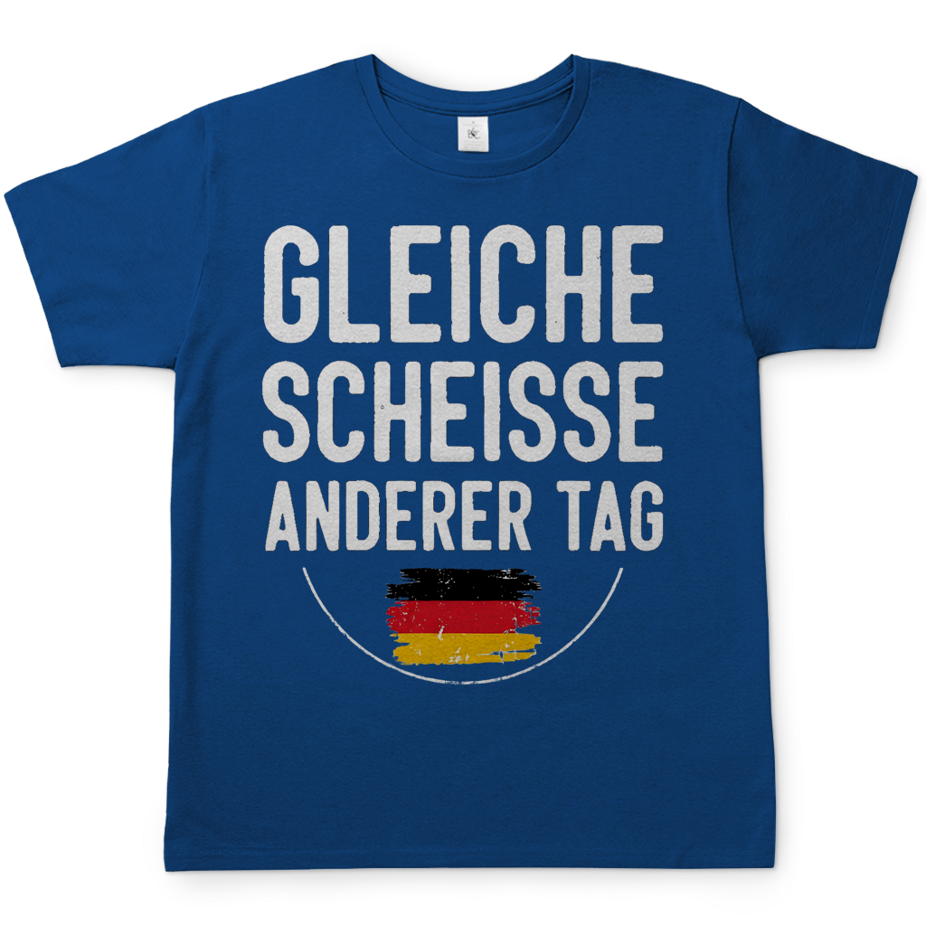 Gleiche Scheisse anderer Tag - Herren T-Shirt Royal Blue