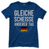 Gleiche Scheisse anderer Tag - Damen T-Shirt Royal Blue