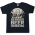 Serious Beer Drinking One Punch Man Saitama Bier - Herren T-Shirt Navy