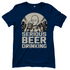Serious Beer Drinking One Punch Man Saitama Bier - Damen T-Shirt Navy