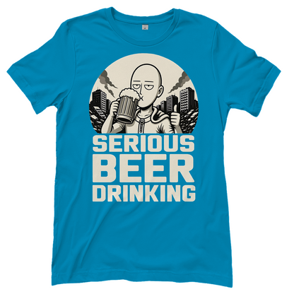 Serious Beer Drinking One Punch Man Saitama Bier - Damen T-Shirt Atoll
