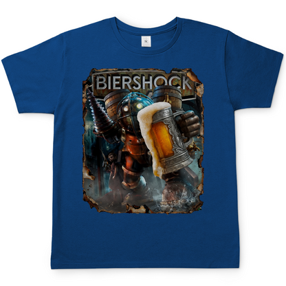 Biershock Bioshock Big Bier Daddy - Herren T-Shirt Royal Blue