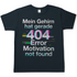 Mein Gehirn hat gerade 404 Error motivation not found - Herren T-Shirt Dark Grey Solid