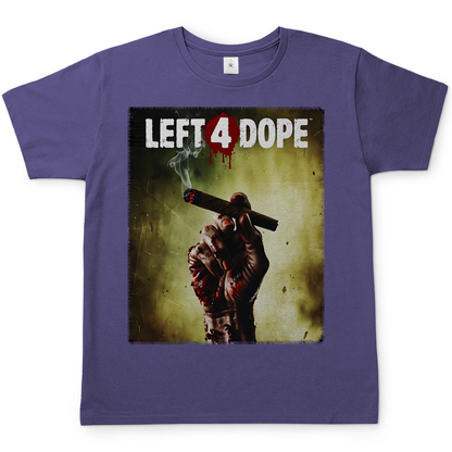 Left 4 Dope Left 4 Dead Zombie Joint Weed - Herren T-Shirt Millennial Lilac