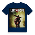 Left 4 Dope Left 4 Dead Zombie Joint Weed - Herren Premium Bio T-Shirt Navy