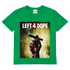 Left 4 Dope Left 4 Dead Zombie Joint Weed - Herren V-Neck T-Shirt Kelly Green
