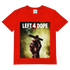 Left 4 Dope Left 4 Dead Zombie Joint Weed - Herren V-Neck T-Shirt Red
