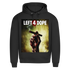 Left 4 Dope Left 4 Dead Zombie Joint Weed - Herren Premium Bio Hoodie Black Pure