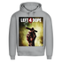 Left 4 Dope Left 4 Dead Zombie Joint Weed - Herren Premium Bio Hoodie Heather Grey