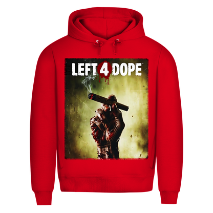 Left 4 Dope Left 4 Dead Zombie Joint Weed - Herren Premium Bio Hoodie Red