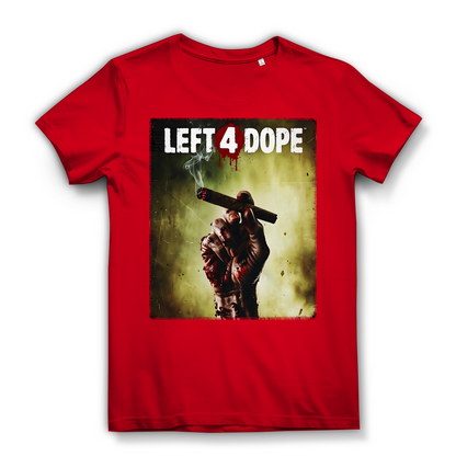 Left 4 Dope Left 4 Dead Zombie Joint Weed - Damen Premium Bio T-Shirt Red