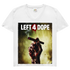 Left 4 Dope Left 4 Dead Zombie Joint Weed - Damen V-Neck T-Shirt White
