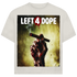 Left 4 Dope Left 4 Dead Zombie Joint Weed - Jack and Jones Oversize T-Shirt Egret