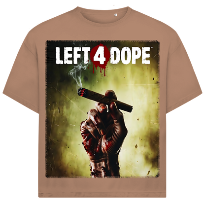 Left 4 Dope Left 4 Dead Zombie Joint Weed - Jack and Jones Oversize T-Shirt