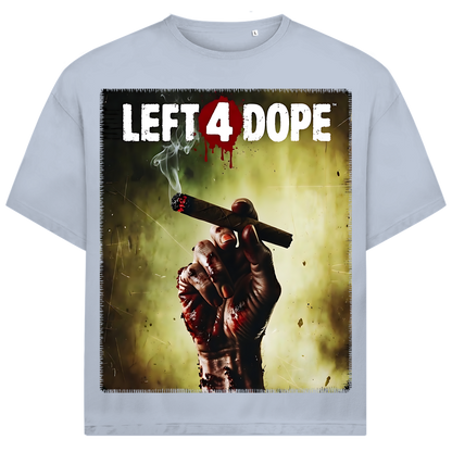 Left 4 Dope Left 4 Dead Zombie Joint Weed - Jack and Jones Oversize T-Shirt
