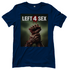 Left 4 Sex - Damen T-Shirt Navy
