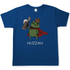 Froschkönig mit Bier HUZZAH - Herren T-Shirt Royal Blue