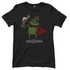 Froschkönig mit Bier HUZZAH - Damen T-Shirt Black