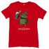 Froschkönig mit Bier HUZZAH - Damen T-Shirt Red