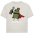 Froschkönig mit Bier HUZZAH - Jack and Jones Oversize T-Shirt Egret